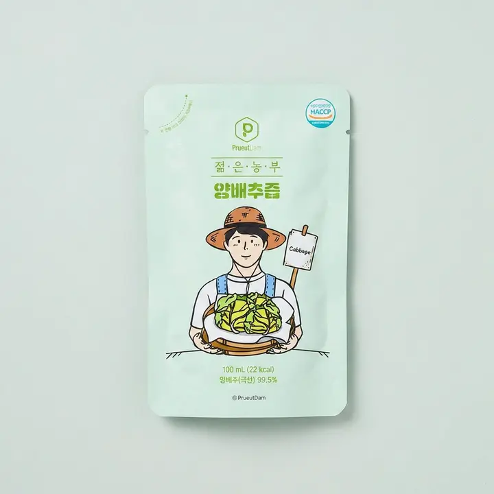 푸릇담 젊은농부 양배추즙, 100ml, 30팩
