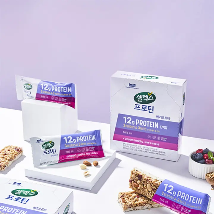 셀렉스 프로틴 베리오트 바, 50g, 6개입, 4박스