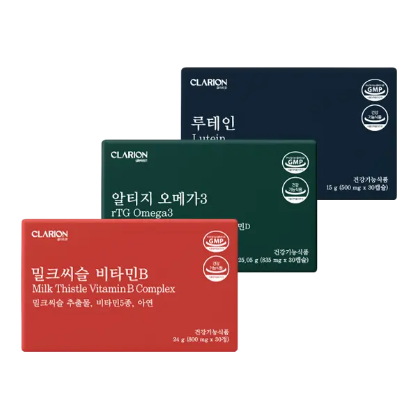 클라리온 직장인 존버템 3종 세트, 90정, 1개