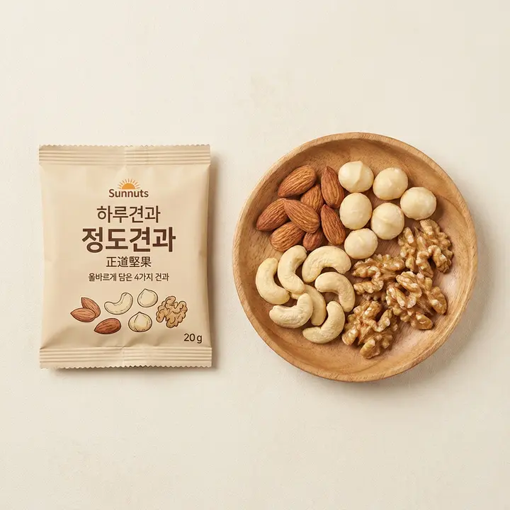 하루견과 정도견과, 20g, 30봉